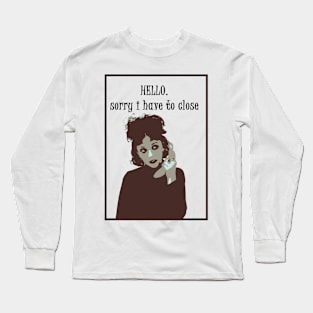 hello girl Long Sleeve T-Shirt